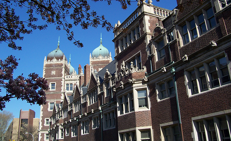 At the center of campus, you’ll find some of the University’s most historic buildings like the Quadrangle as well as its most popular outdoor space, College Green.